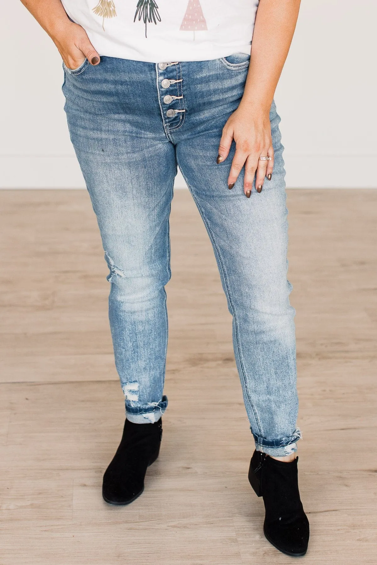 Vervet High-Rise Skinny Jeans- Margaret Wash