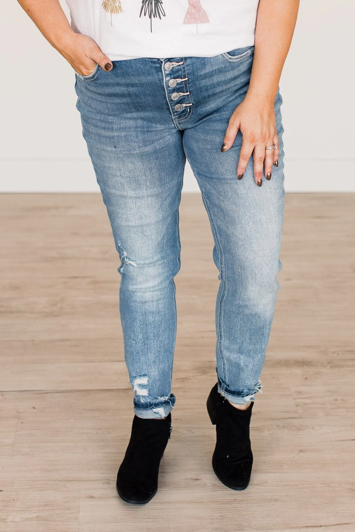 Vervet High-Rise Skinny Jeans- Margaret Wash