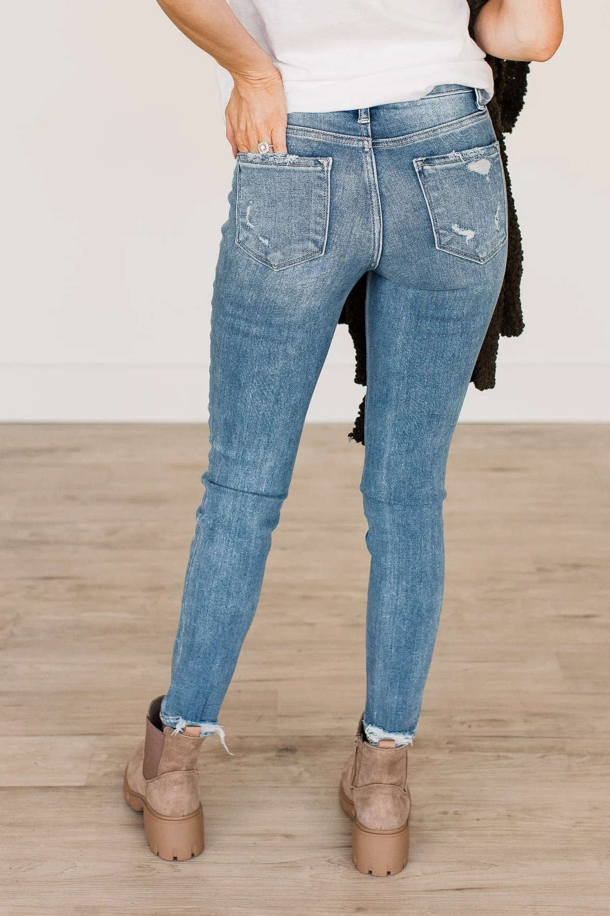 Vervet High-Rise Skinny Jeans- Margaret Wash