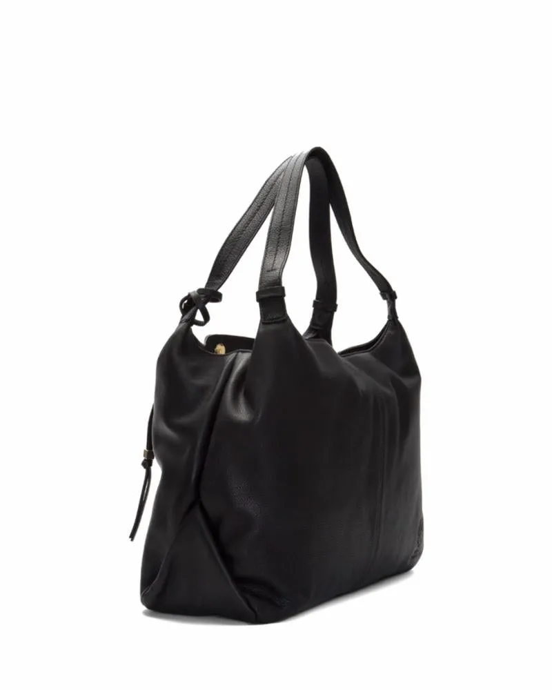 Vince Camuto Handbag CORIN TOTE BLACK/INDIO PEBBLE