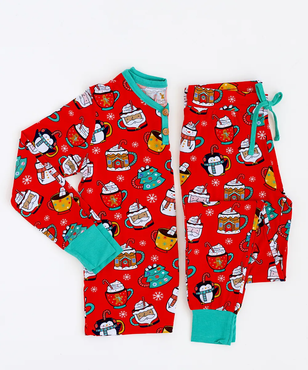 Wake me Up Before You Cocoa Pajama Set - Bigger Kids (Girls)