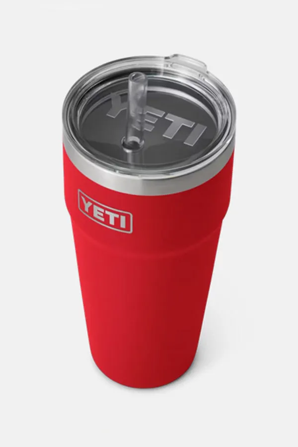 Yeti 26oz Stackable Rambler With Straw Lid