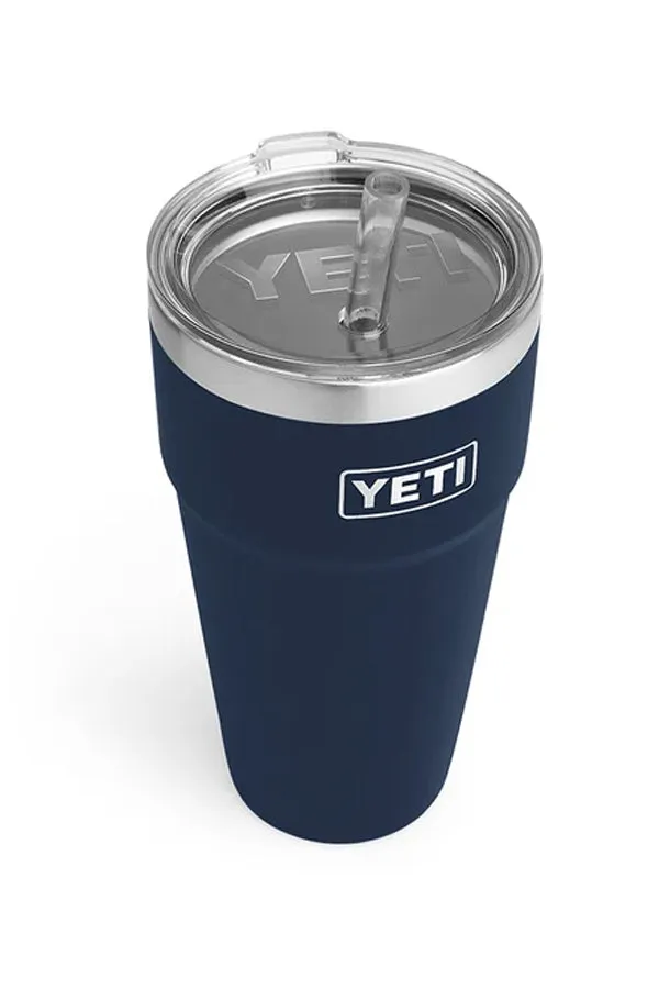 Yeti 26oz Stackable Rambler With Straw Lid