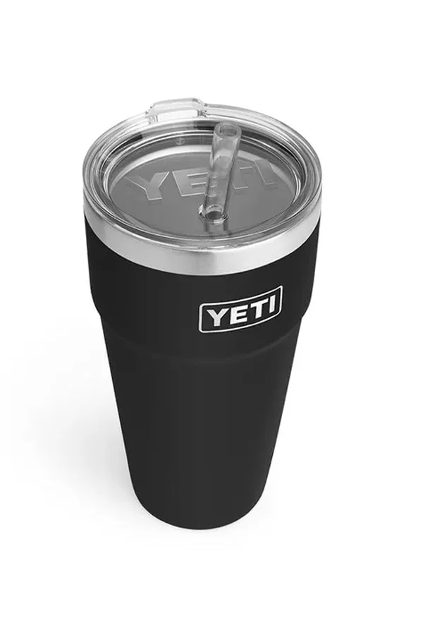 Yeti 26oz Stackable Rambler With Straw Lid