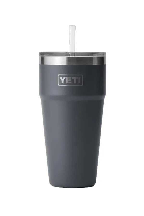 Yeti 26oz Stackable Rambler With Straw Lid