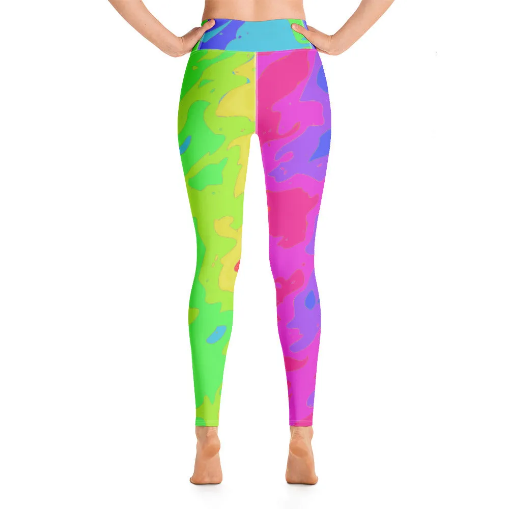 Yoga Leggings Tie Dye