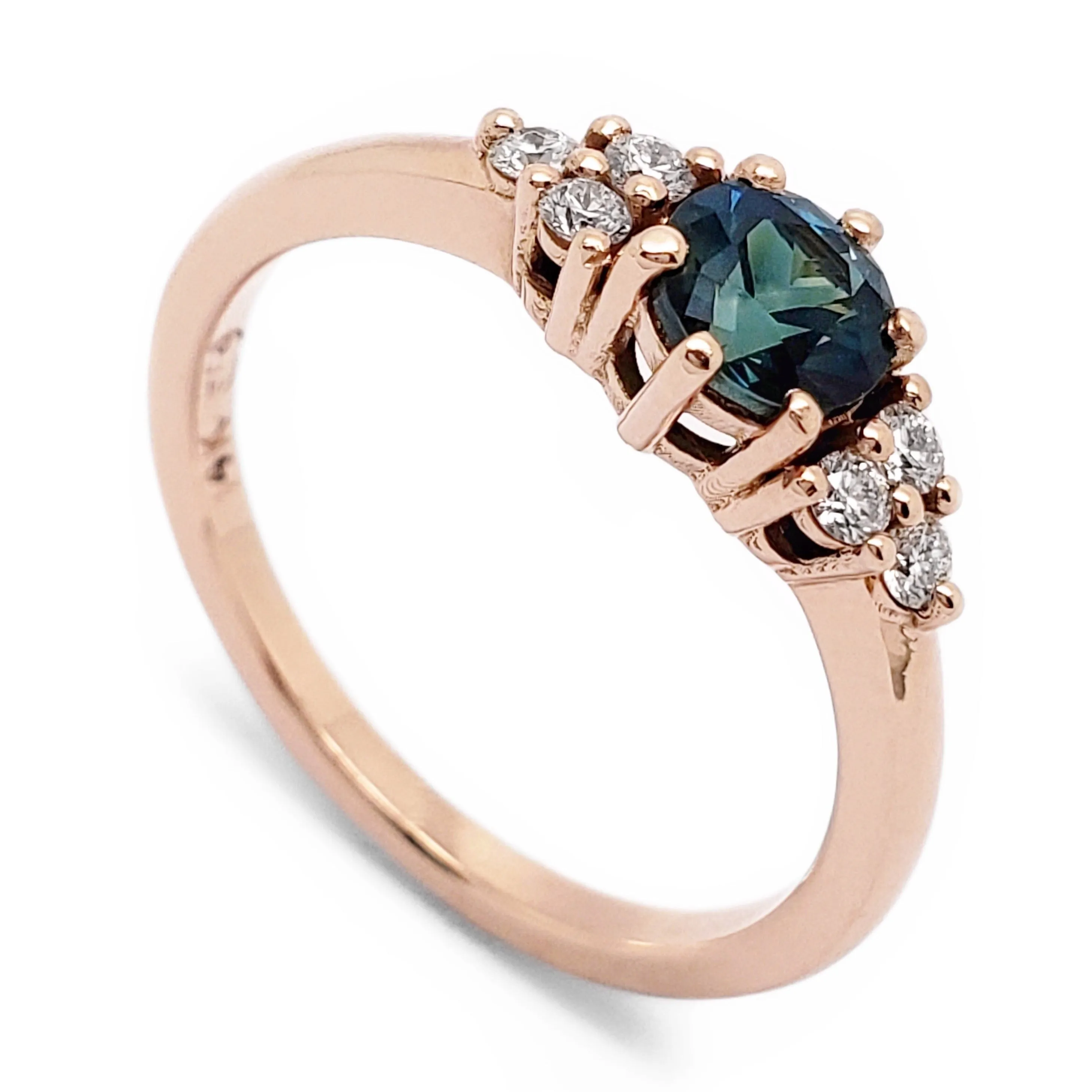 Zira Rose | Dark Teal Sapphire