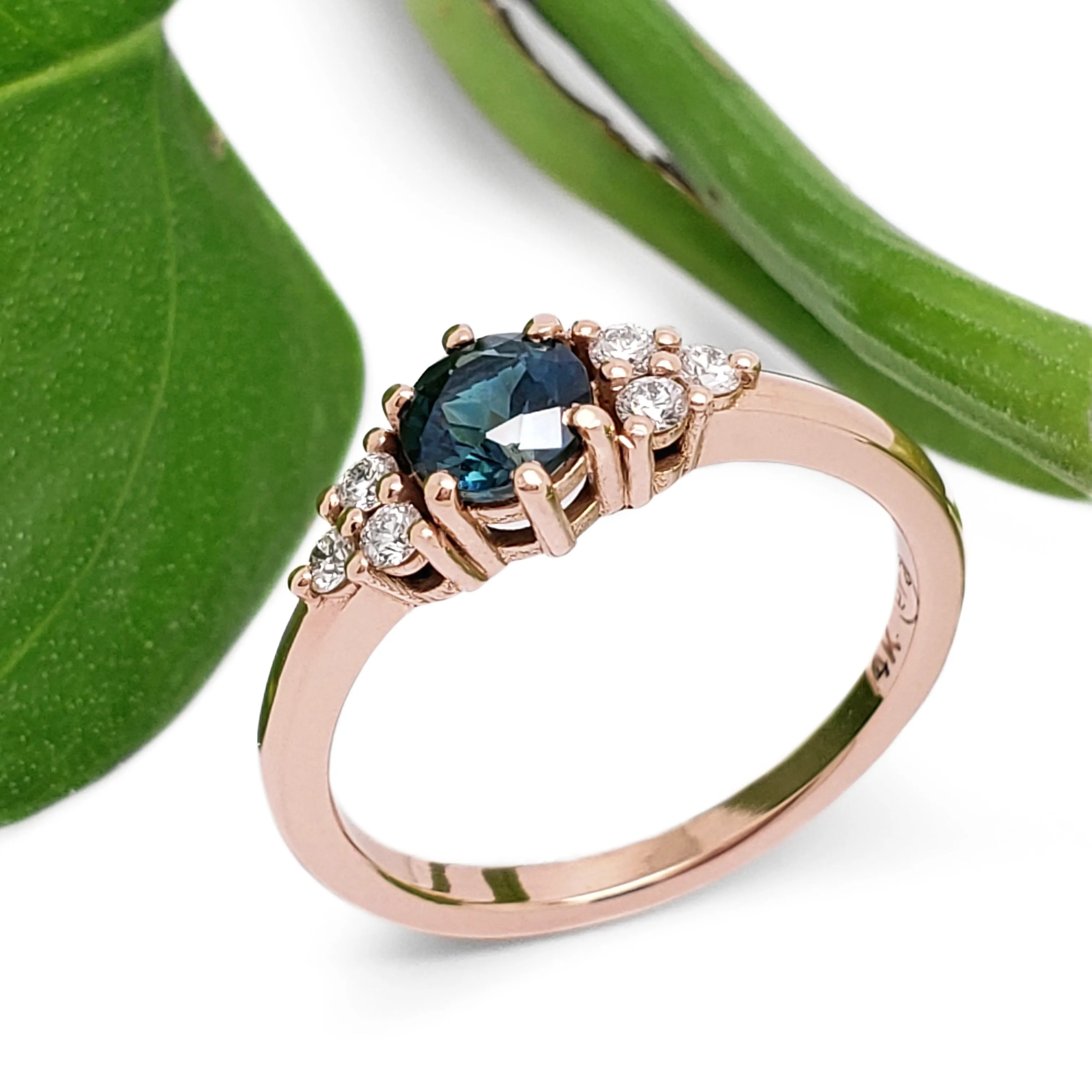 Zira Rose | Dark Teal Sapphire